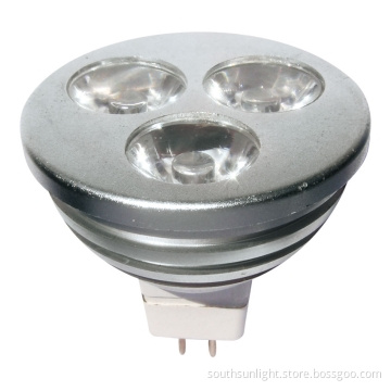 High Brightness MR16 3x1W LED Spotlight